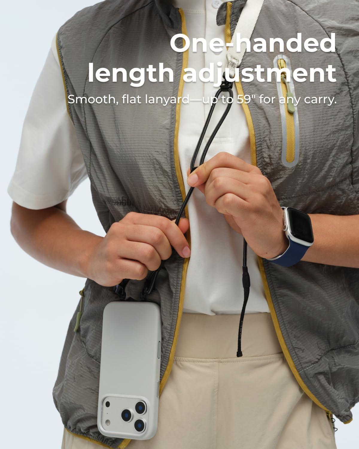 imageMOFT Adjustable Phone Lanyard upgraded versionJet Black