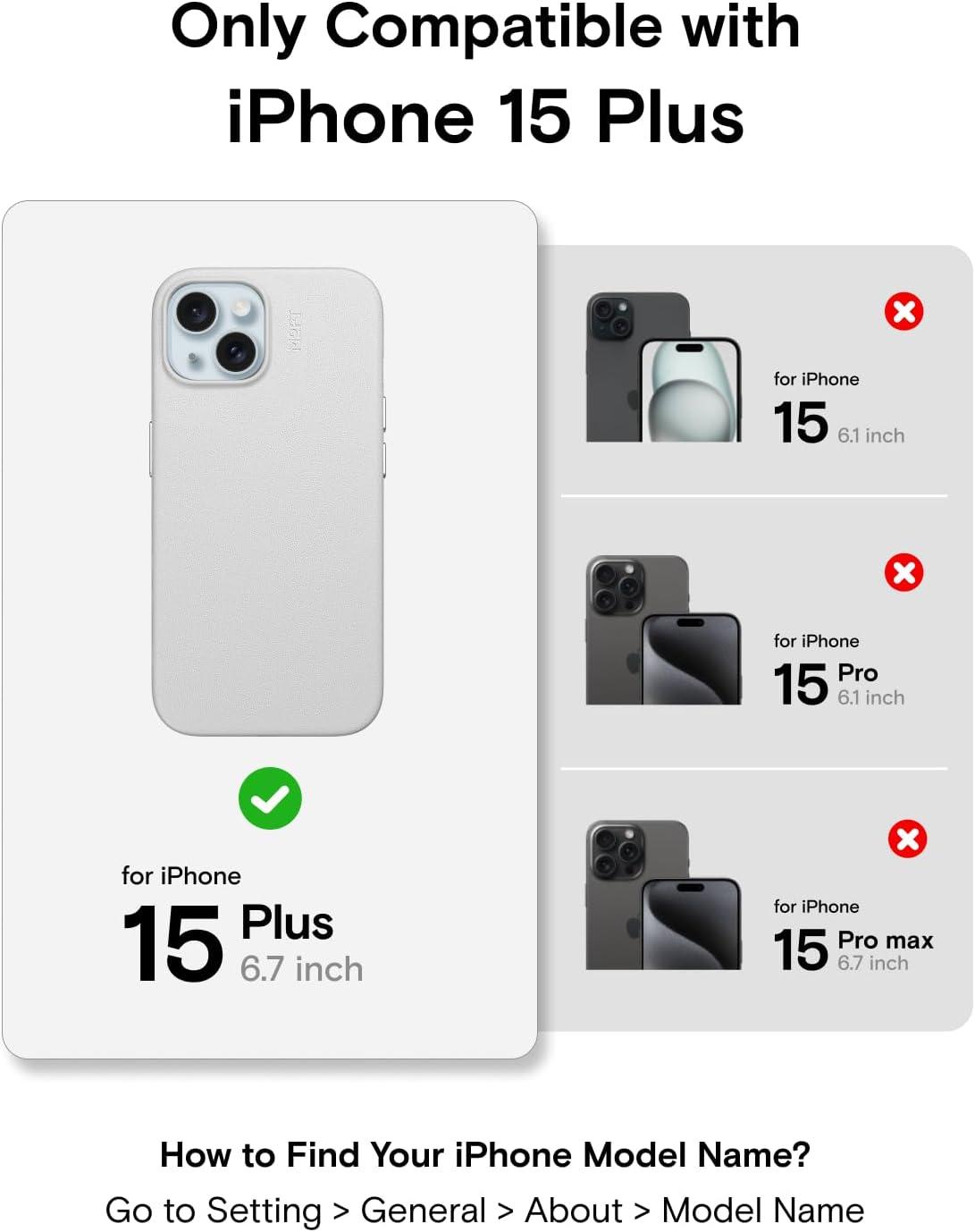 imageMOFT Designed for iPhone 14 Pro Max Case MOVAS Vegan Leather Soft ampamp Smooth ampamp AntiScratch Protective Phone Case Compatible with MagSafe Fine Fiber Lining Lifted Camera Ring Misty CoveMisty Cove