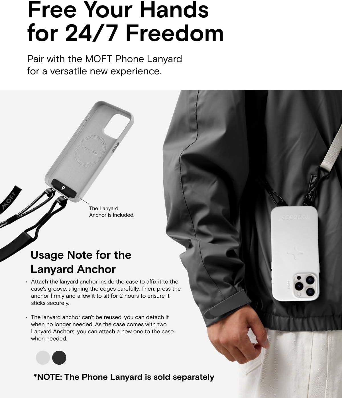 imageMOFT Designed for iPhone 14 Pro Max Case MOVAS Vegan Leather Soft ampamp Smooth ampamp AntiScratch Protective Phone Case Compatible with MagSafe Fine Fiber Lining Lifted Camera Ring Misty CoveJet Black X TOMBOGO