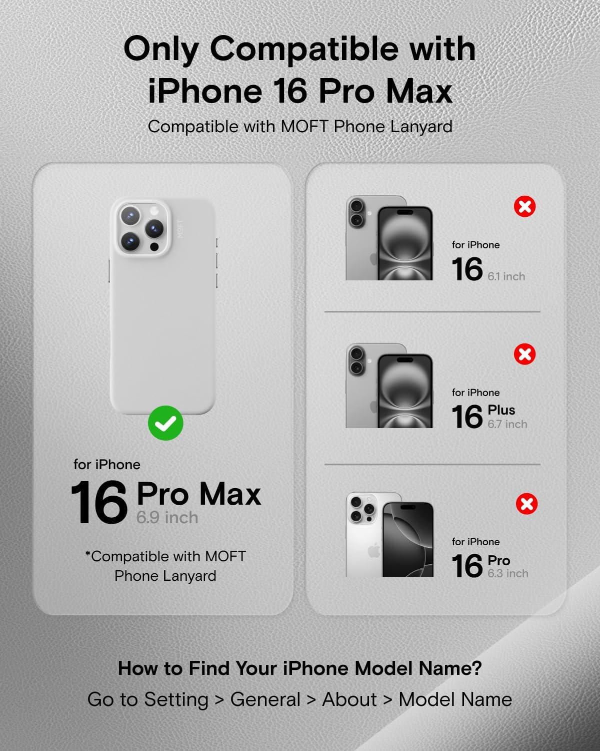 imageMOFT Designed for iPhone 14 Pro Max Case MOVAS Vegan Leather Soft ampamp Smooth ampamp AntiScratch Protective Phone Case Compatible with MagSafe Fine Fiber Lining Lifted Camera Ring Misty CoveMisty Cove