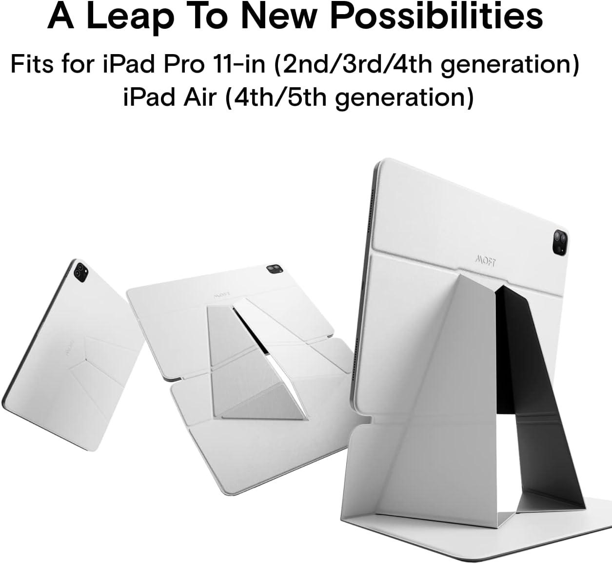 imageMOFT Stand for iPad Pro 11 in2nd3rd4th Generation Air4th5th Generation Snap Float Folio Case Scratch ampamp Discolor Resistant Light and Portable Tablet Stand Misty Cove