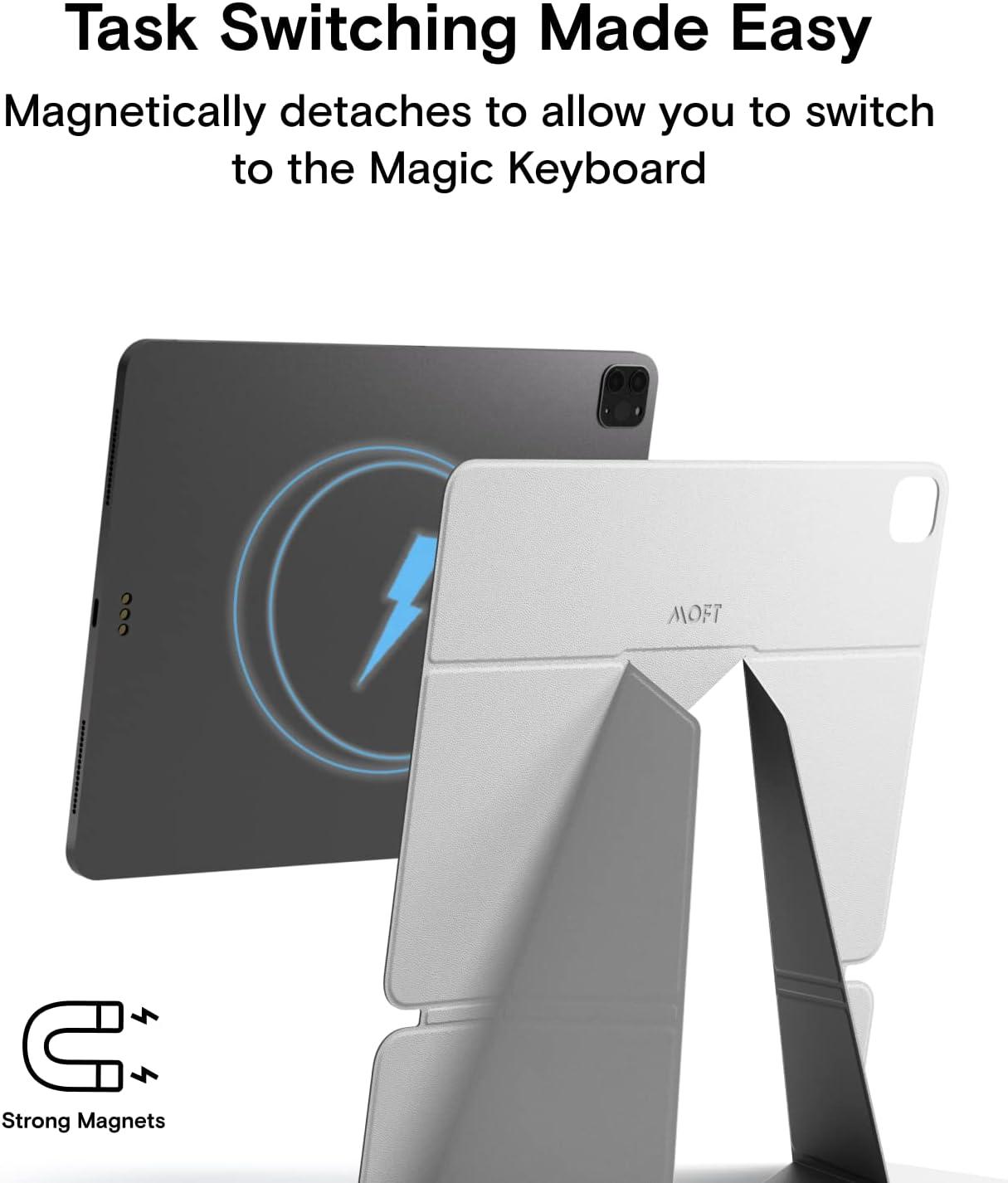 imageMOFT Stand for iPad Pro 11 in2nd3rd4th Generation Air4th5th Generation Snap Float Folio Case Scratch ampamp Discolor Resistant Light and Portable Tablet Stand Misty Cove