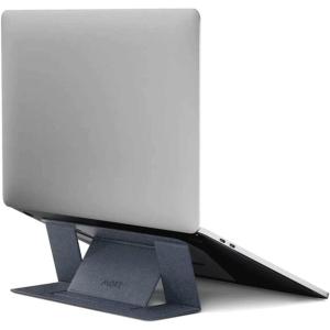 MOFT Laptop Stand for Desk, Stick-On Computer Stand with Dual-Angle, Ergonomic Laptop Riser Holder for Travel, Foldable & Portable MacBook Stand Fits 11.6″-16″ Laptops, Starry Grey(Starry Grey)