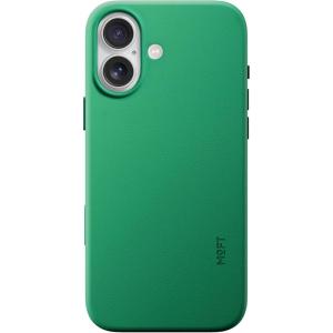 MOFT MOVAS Snap Case for iPhone 17 Pro Max, MagSafe Compatible, Soft-Touch Vegan Leather, Classic Minimalist Design, Lightweight, Stain-Resistant & Camera Protection(Oz Green)
