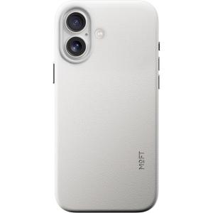 MOFT MOVAS Snap Case for iPhone 17 Pro Max, MagSafe Compatible, Soft-Touch Vegan Leather, Classic Minimalist Design, Lightweight, Stain-Resistant & Camera Protection(Misty Cove)