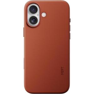 MOFT MOVAS Snap Case for iPhone 17 Pro Max, MagSafe Compatible, Soft-Touch Vegan Leather, Classic Minimalist Design, Lightweight, Stain-Resistant & Camera Protection(Clay)