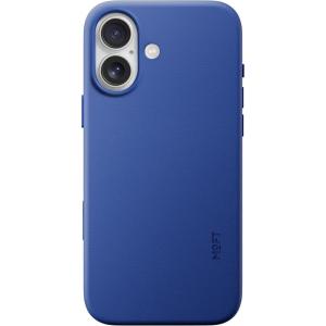 MOFT MOVAS Snap Case for iPhone 17 Pro Max, MagSafe Compatible, Soft-Touch Vegan Leather, Classic Minimalist Design, Lightweight, Stain-Resistant & Camera Protection(Sapphire)