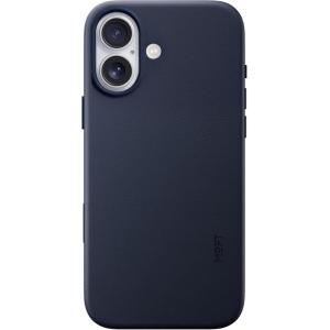 MOFT MOVAS Snap Case for iPhone 17 Pro Max, MagSafe Compatible, Soft-Touch Vegan Leather, Classic Minimalist Design, Lightweight, Stain-Resistant & Camera Protection(Navy Blue)