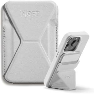 MOFT Magnetic Wallet Stand Compatible with iPhone 17/16/15/14/13/12 Series, Angle Adjustment & Magsafe Compatible MOVAS Phone Stand,Sunrise(Misty Cove)