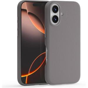MOFT Snap Case MOVAS™ for iPhone 16 Pro Max Case, Compatible with Magnetic, Magnetic Premium Vegan Leather Phone Case with Smooth Feeling, Enduring Color Minimalist 6.9in Protective Case, Panna Cotta(Taupe)
