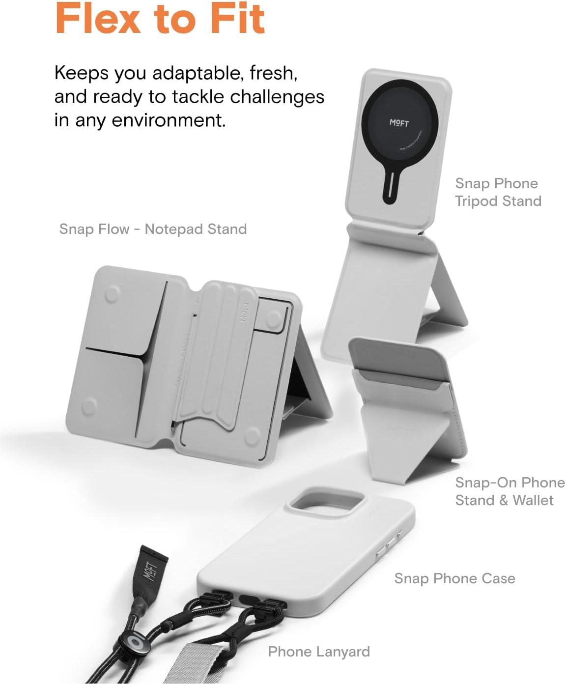 imageMOFT Gift for Men ampamp Women  Phone Tripod ampamp Stand ampamp Lanyard ampamp Case Compatible for iPhone 15 ProFor iPhone 16 Pro