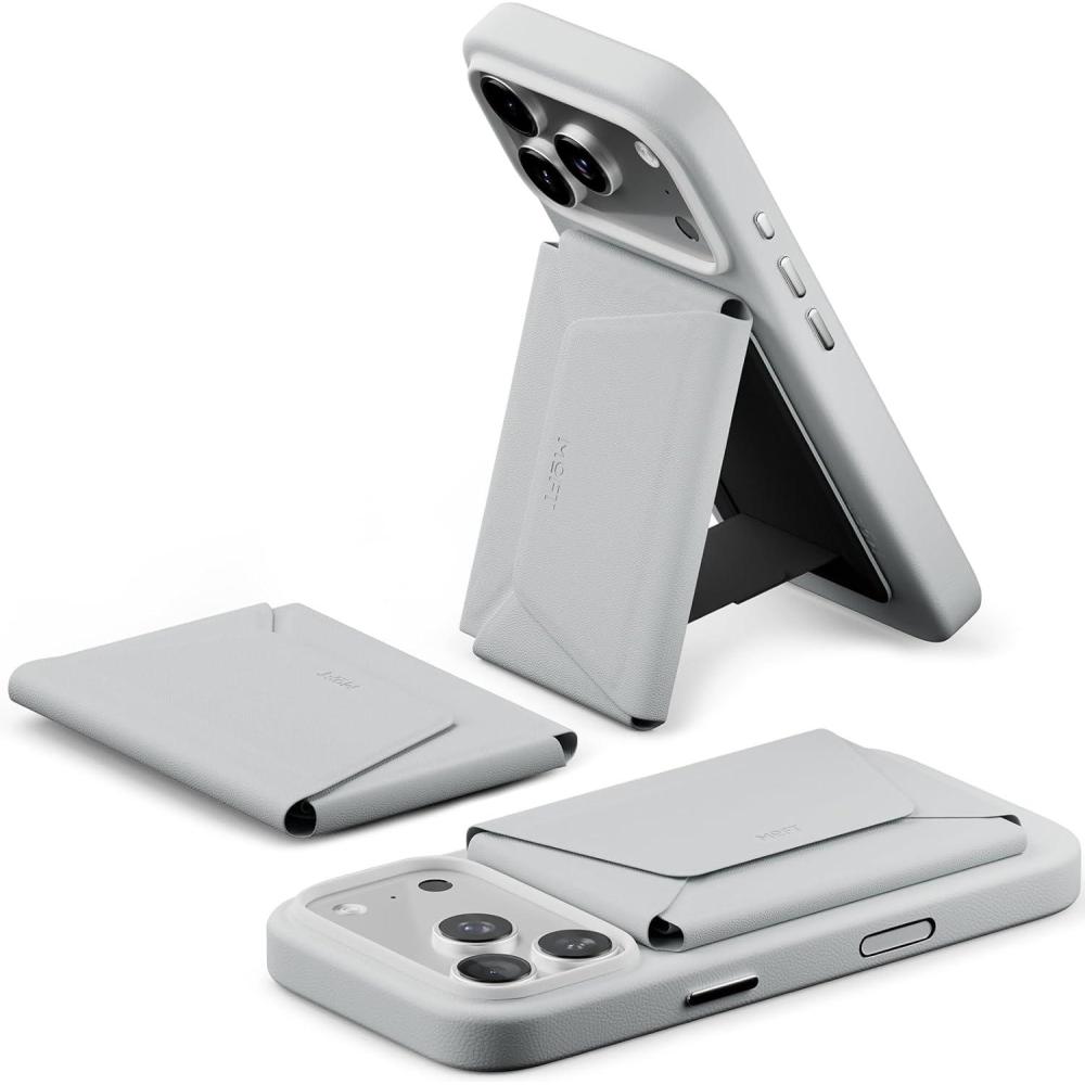 imageMOFT Magsafe Wallet 8Card Holder Magnetic Phone Stand with Pull to Access Design RFID Blocking Angle Adjustment ampamp MOVAS Minimalist Snap Field Wallet for Men Travel EssentialsSunriseMisty Cove