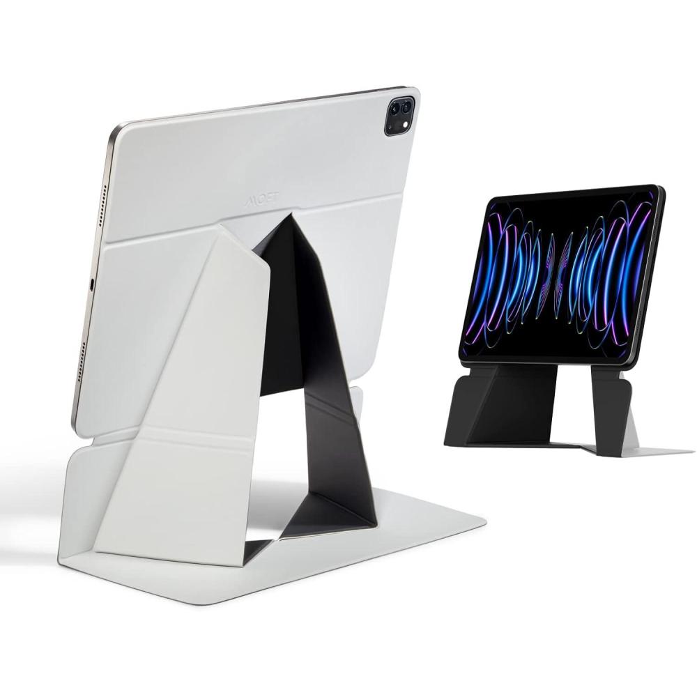 imageMOFT Tablet Case Compatible with Pro 129 in4th5th6th Generation Snap Stand Folio Case Scratch amp Discolor Resistant Portable and Light Tablet Stand Brown