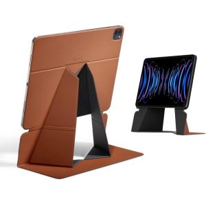MOFT Tablet Case Compatible with Pro 12.9 in(4th/5th/6th Generation) Snap Float Folio Stand Scratch & Discolor Resistant, Light and Portable Tablet Stand (Brown)